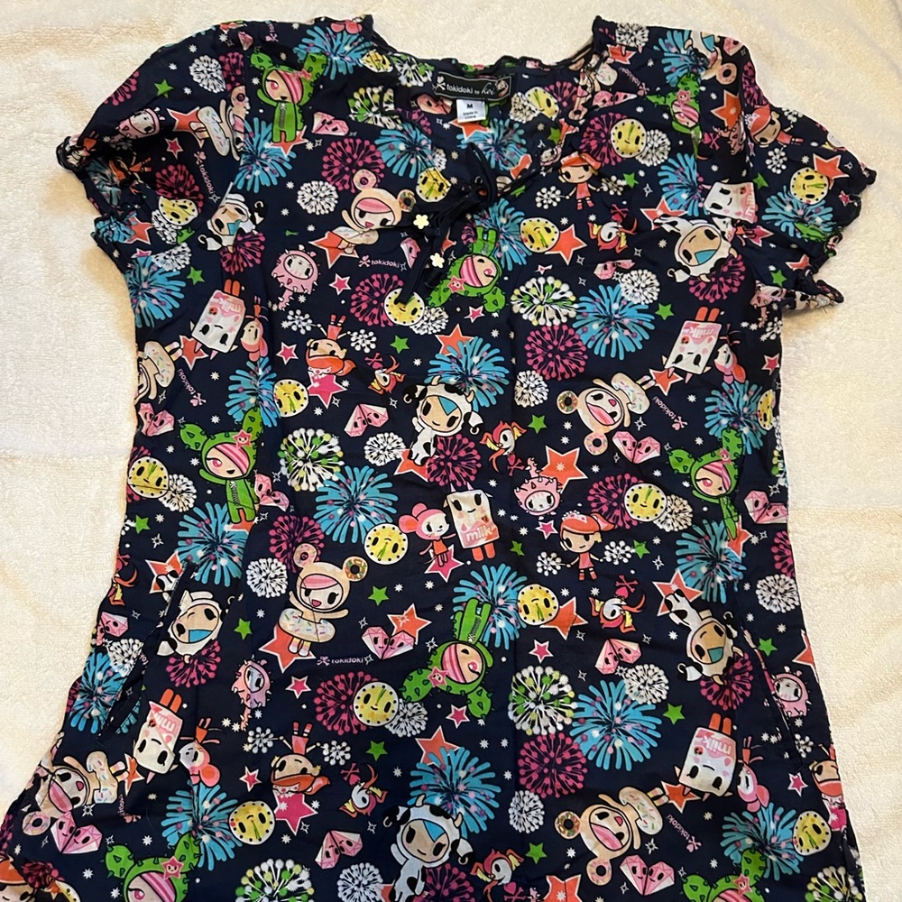 Tokidoki Scrub Top